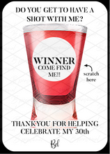 Load image into Gallery viewer, Personalised Scratchy Cards