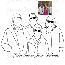 Load image into Gallery viewer, Line Drawings