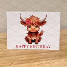 Load image into Gallery viewer, Printed Birthday Cards