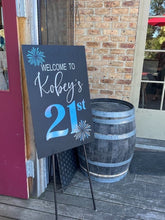 Load image into Gallery viewer, Celebration Sign.. Hire...Price includes Bond.. PICKUP ONLY