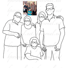 Load image into Gallery viewer, Line Drawings