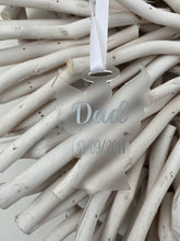 Load image into Gallery viewer, Christmas Angel flat Bauble