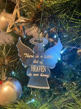 Load image into Gallery viewer, Christmas Angel flat Bauble