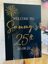 Load image into Gallery viewer, Celebration Sign.. Hire...Price includes Bond.. PICKUP ONLY