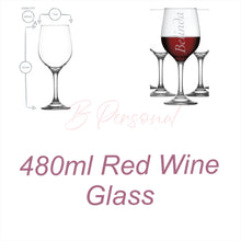 Load image into Gallery viewer, Drinkware…Stemmed Name Wine Glasses