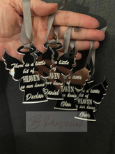 Load image into Gallery viewer, Christmas Angel flat Bauble