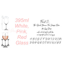Load image into Gallery viewer, Drinkware…Stemmed Name Wine Glasses