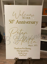 Load image into Gallery viewer, Celebration Sign.. Hire...Price includes Bond.. PICKUP ONLY