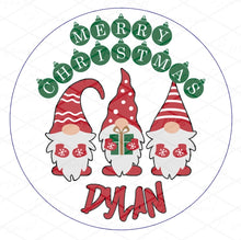 Load image into Gallery viewer, Round Christmas Sticker Tags
