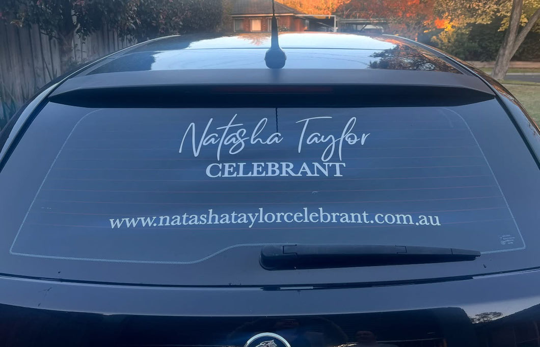 Rear Window Decals