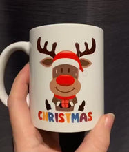 Load and play video in Gallery viewer, Christmas Personalised Mugs
