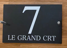 Load image into Gallery viewer, House Number Large Acrylic Sign
