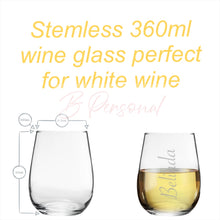 Load image into Gallery viewer, Drinkware... Stemless Etched Glasses
