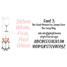 Load image into Gallery viewer, Drinkware…Stemmed Name Wine Glasses
