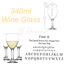 Load image into Gallery viewer, Drinkware…Stemmed Name Wine Glasses
